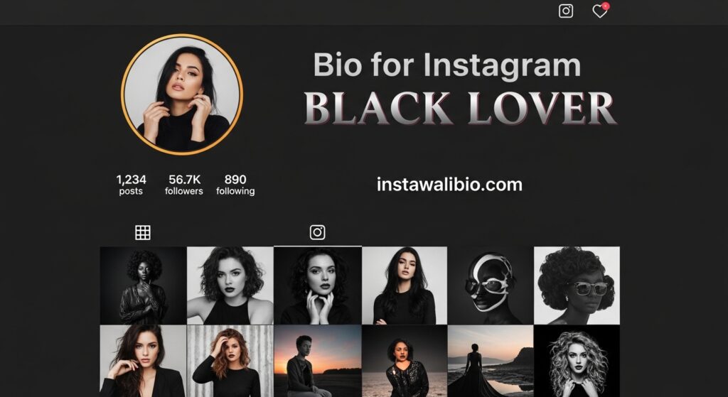 bio-for-instagram-black-lover