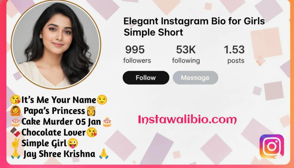 elegant-instagram-bio-for-girls-simple-short