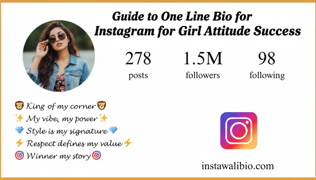 guide-to-one-line-bio-for-instagram-for-girl-attitude-success
