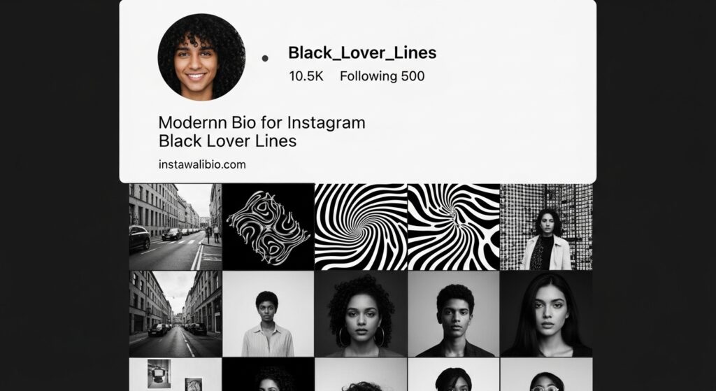 modern-bio-for-instagram-black-lover-lines