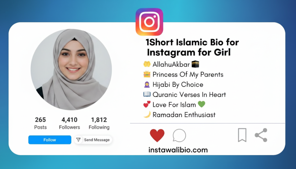 short-islamic-bio-for-instagram-for-girl