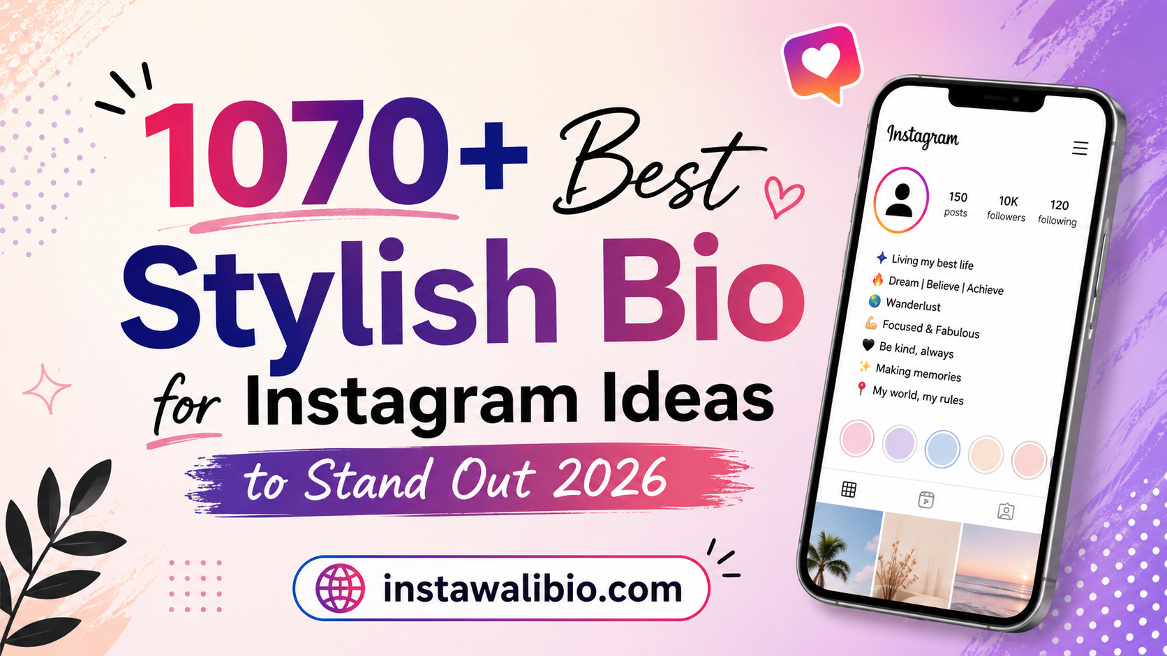 1070-best-stylish-bio-for-instagram-ideas-to-stand-out-2026
