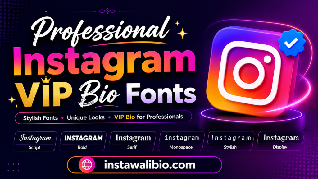professional-instagram-vip-bio-fonts