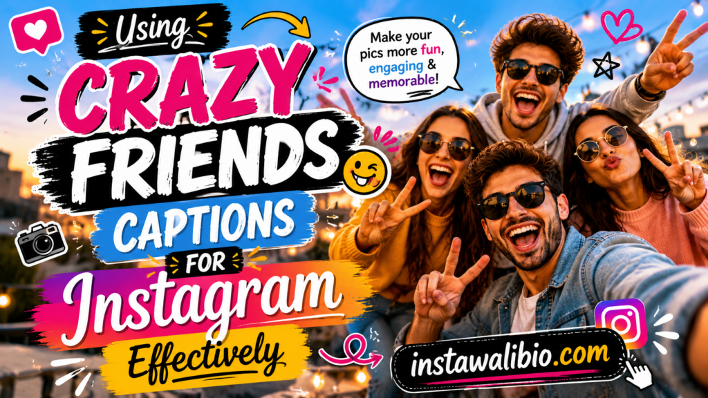 using-crazy-friends-captions-for-instagram-effectively