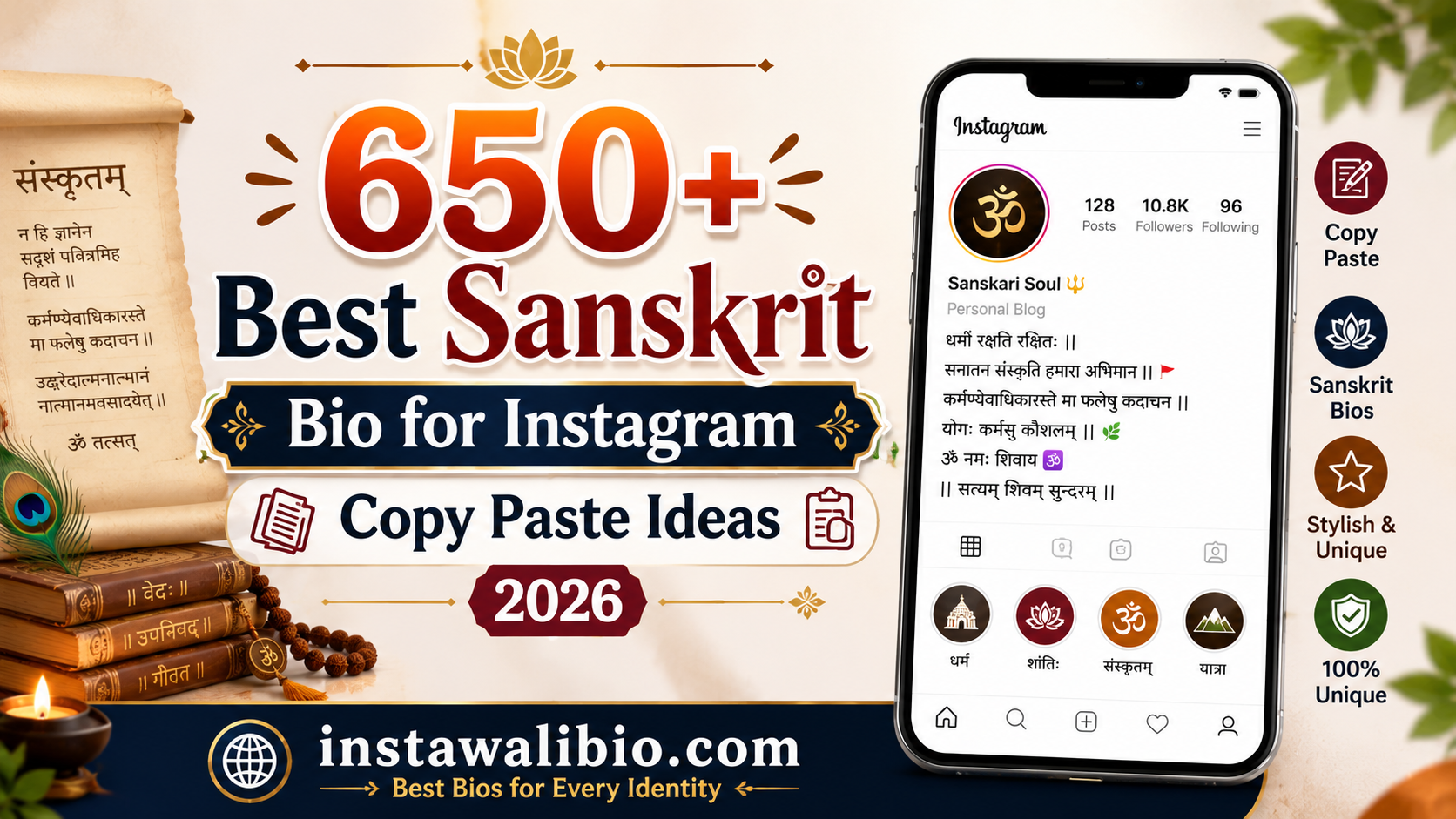 650-best-sanskrit-bio-for-instagram-copy-paste-ideas-2026