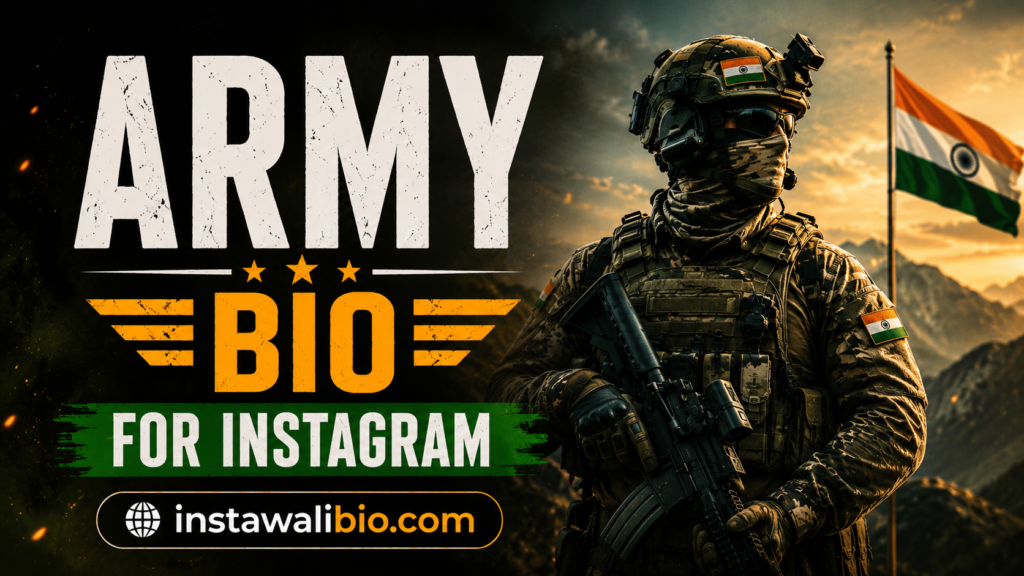 army-bio-for-instagram