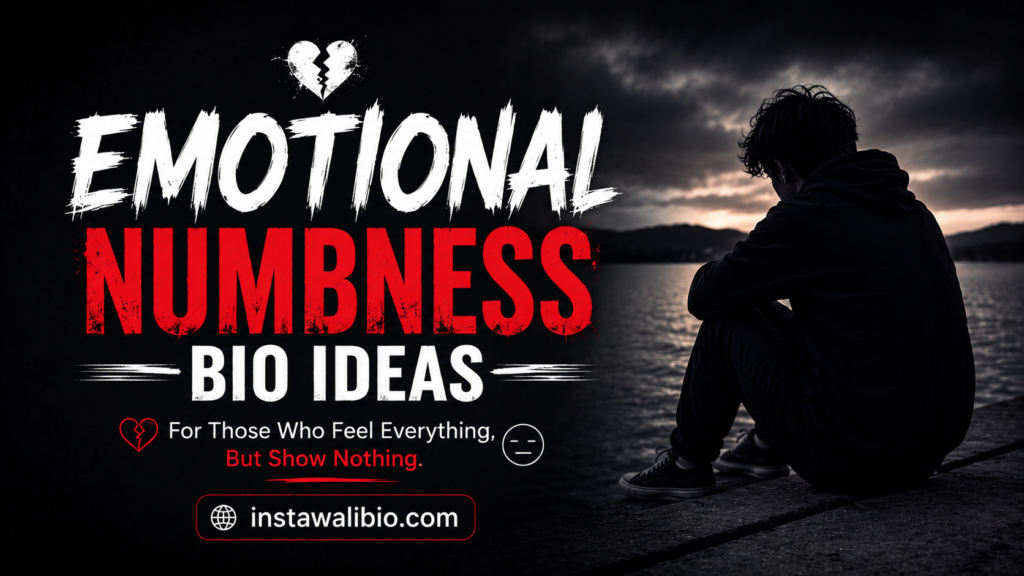 emotional-numbness-bio-ideas