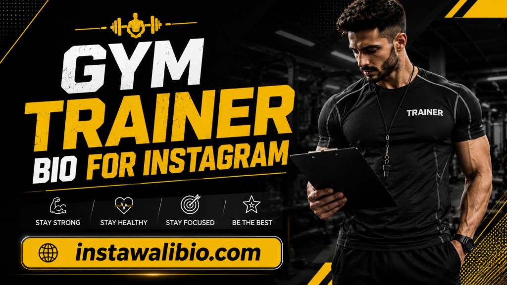 gym-trainer-bio-for-instagram