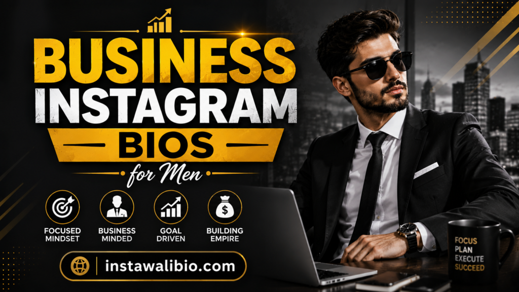 business-instagram-bios-for-men