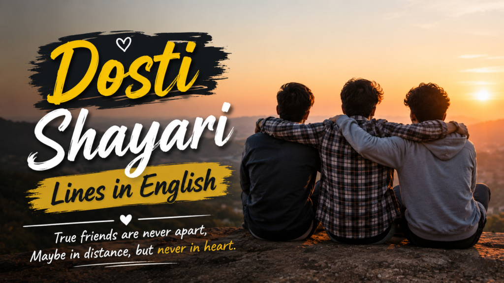 dosti-shayari-lines-in-english