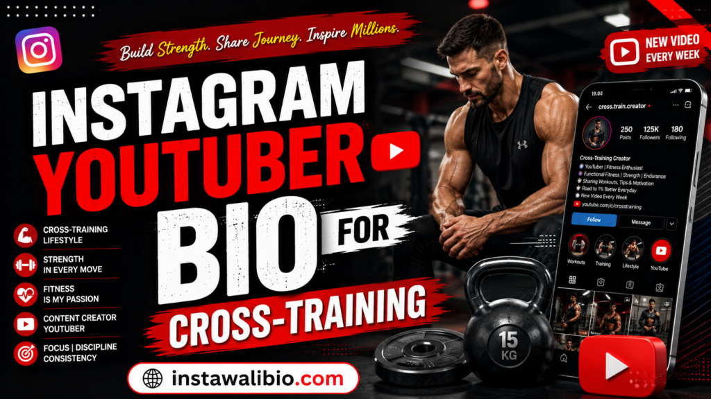 instagram-youtuber-bio-for-cross-training