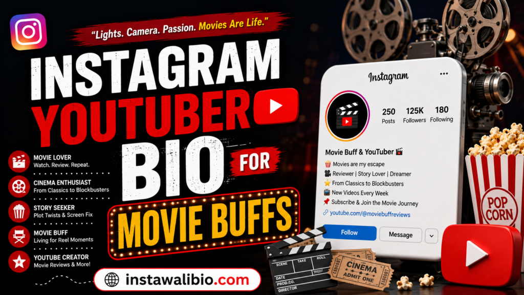 instagram-youtuber-bio-for-movie-buffs