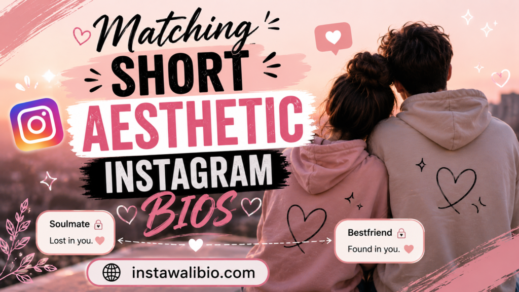 matching-short-aesthetic-instagram-bios