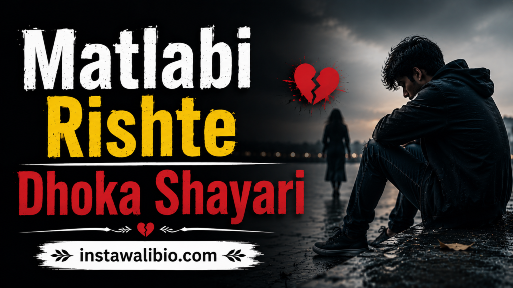 matlabi-rishte-dhoka-shayari