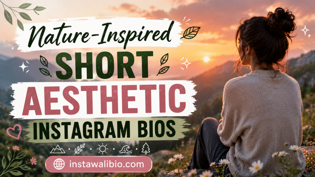 nature-inspired-short-aesthetic-instagram-bios