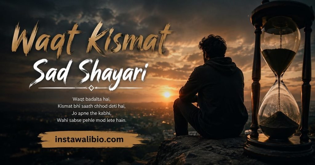 waqt-kismat-sad-shayari
