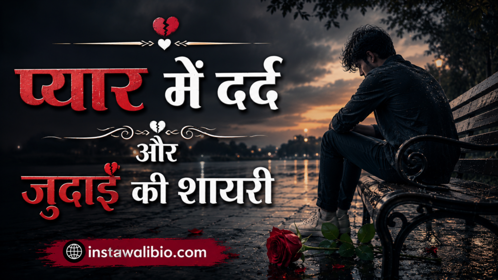 प्यार-में-दर्द-और-जुदाई-की-शायरी